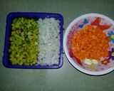 Foto del paso 1 de la receta: Arroz amarillo con pollo