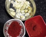 A picture of step 2 of Lasaniya Bataka sabji.