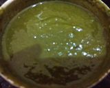 A picture of step 2 of Spinach Semolina Batashe.