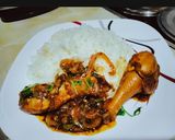 A picture of step 5 of Chicken stew #themechallenge#stews.