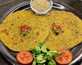 A picture of step 15 of Bajra Methi Paratha (Pearl Millet).