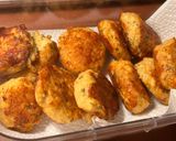 A picture of step 7 of Handmade air fried chicken nuggetsʕ·͡ᴥ·ʔ.