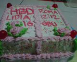 Foto langkah ke 12 dari resep Tart tema Princess.