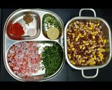 A picture of step 1 of Healthy Protein Packed Chana Chaat.