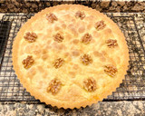 Foto del paso 12 de la receta: Pastel con crema, manzanas y nueces (Cake with cream, apples and nuts)