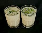 A picture of step 4 of Minty Flavored Spiced Buttermilk.