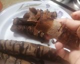 صورة لخطوة 1 من وصفة رولات الويفر المقرمشه بالكاكاو