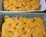 Foto del paso 5 de la receta: Espaguetis de calabacín con salsa de calabaza y atún