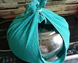 Hình bước làm 6 của món Bánh bao sữa dừa lá dứa
