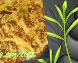 A picture of step 5 of Recipe of veg omelett.
