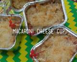 Macaroni Cheese Cup with Kornet #Maree langkah memasak 7 foto