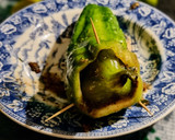 Foto del paso 2 de la receta: CAIGUA EMBUTIDA Con Relleno Árabe🌿🌿 y BERENJENA🍆🍆...!