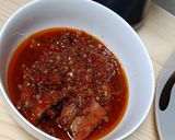 Foto langkah ke 6 dari resep Ikan Asin Asam Pedas.