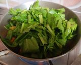 A picture of step 3 of Spinach Mishmash(Palak Shaak Ghonto).