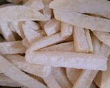 A picture of step 3 of Homemade Crispy French Fries.