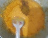 A picture of step 3 of Matar paneer masala.