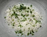 A picture of step 3 of Jeera Rice.