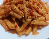 चीज़ी रेड साॅस पास्ता (cheesy red sauce pasta recipe in hindi) रेसिपी चरण 4 फोटो
