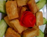 Hình bước làm 2 của món Đậu hũ chiên