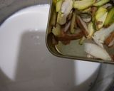 A picture of step 2 of Bread Rasmalai.