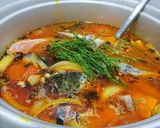 Hình bước làm 3 của món Lẩu đầu cá hồi