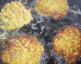 A picture of step 6 of Carrot, Zucchini, and Shrimp Patties.