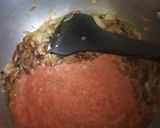 A picture of step 2 of Aloo bengan.