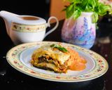 Pas rețetă Lasagna cu vinete, piept de pui și ricotta 5 fotografie