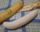 Foto del paso 1 de la receta: Banana tibia con dulce de leche
