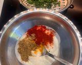 A picture of step 6 of Tawa Paneer Steak on Garlic Rice with Vegetarian 🌱 🍅Gravy ~Unique Party Fusion🥳😋❣️.