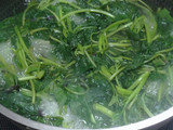 Brambang Asem Daun Ubi Rambat