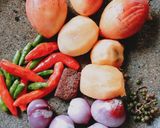 Foto langkah ke 1 dari resep Cecah Terong Angur aka Sambal Terong Belanda.