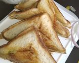 A picture of step 8 of Veg Cheese Sandwich 😋.