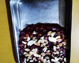 A picture of step 4 of Pomegranate Burfi.