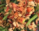 Foto langkah ke 6 dari resep Tumis kangkung tempe rebon.