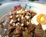 58. Rawon Eyang Bunga langkah memasak 5 foto
