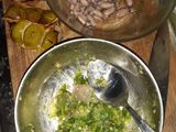 Sambel baby cumi hijau plus pete..