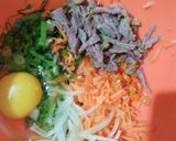 Foto langkah ke 1 dari resep Beef patties versi daging sapi suwir&wortel #BikinRamadanBerkesan.