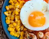 Une image de l'étape 1 de Poke bowl aux crevettes.