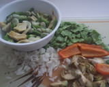 Foto del paso 2 de la receta: Arroz seco de verduras con caldo de cocido