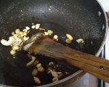 A picture of step 3 of Sorghum banana halwa.
