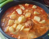 A picture of step 3 of Traditional Andalusian Cocido.