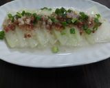 A picture of step 4 of Steamed Winter Melon with Jinhua ham 金華火腿蒸冬瓜.