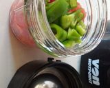 A picture of step 2 of Beef Matoke #jkonichallenge.