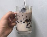 Hình bước làm 4 của món Sữa tươi trân châu đường cát 🤣