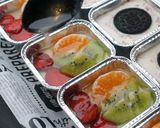 Foto langkah ke 10 dari resep Puding Sutra Box 1 Bungkus Agar-Agar Jadi 4 Macam Rasa.