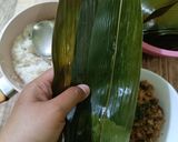 Foto langkah ke 5 dari resep Bacang Ketan Ayam.