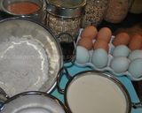 A picture of step 1 of Shirini Latifeh (Latifeh Pastry)شیرینی لطیفه.