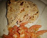 Foto del paso 3 de la receta: Quesadillas integrales de queso y jamón