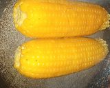 A picture of step 3 of Butter Fried Corn.